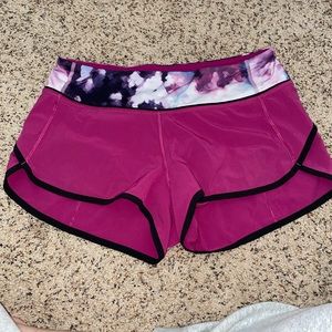 Lululemon Speed Up shorts
